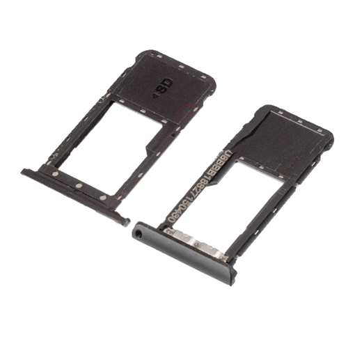 Υποδοχή Κάρτας Single SIM και SD Tray για Huawei Mediapad T5 10 AGS2-W09 / AGS-L09  - Χρώμα: Μαύρο