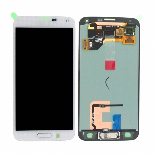 Picture of Original LCD Complete for Samsung Galaxy S5 G900F GH97-15959A - Color: White