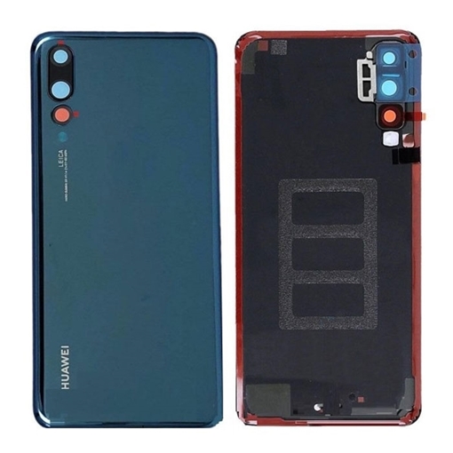 Picture of Original Back Cover for Huawei P20 Pro 02351WRT - Colour: Blue