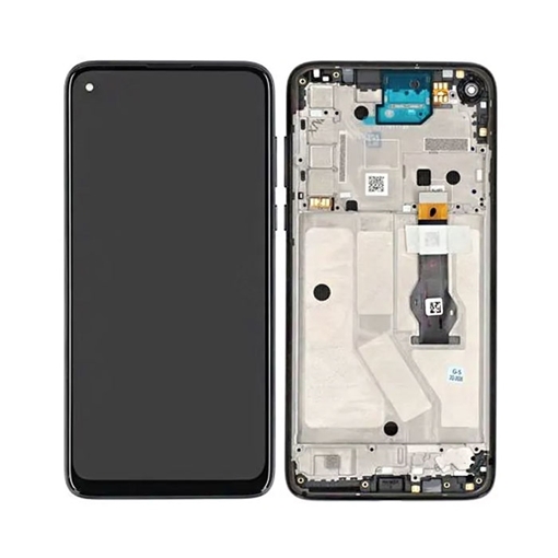 Picture of Original Lcd Complete with Frame for Motorola Moto G8 Power (XT2041)  5D68C16143 - Colour: Blue