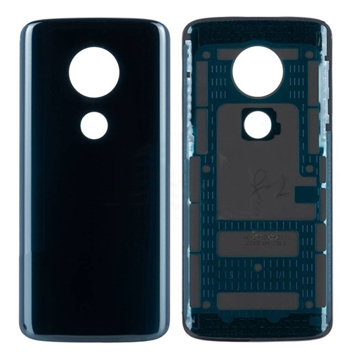 Picture of Original Back Cover for Motorola Moto G6 Play S948C26402 - Colour: Indigo - Black