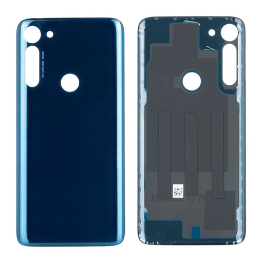 Γνήσιο Πίσω Καπάκι για Motorola Moto G8 Power 5S58C16146 - Χρώμα: Μπλε