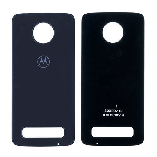 Γνήσιο Πίσω Καπάκι για Motorola Moto Z3 / Z3 Play SS58C25142 - Χρώμα: Μπλε