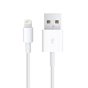 Εικόνα της Καλώδιο Lightning σε USB Type-A για Apple iPhone 1 μ - Χρώμα: Λευκό
