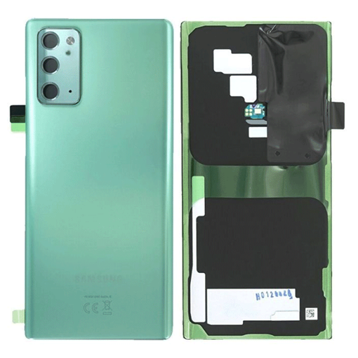 Γνήσιο Πίσω Καπάκι με Τζαμάκι Κάμερας για Samsung Galaxy Note 20 5G N981 GH82-23299C - Χρώμα: Πράσινο
