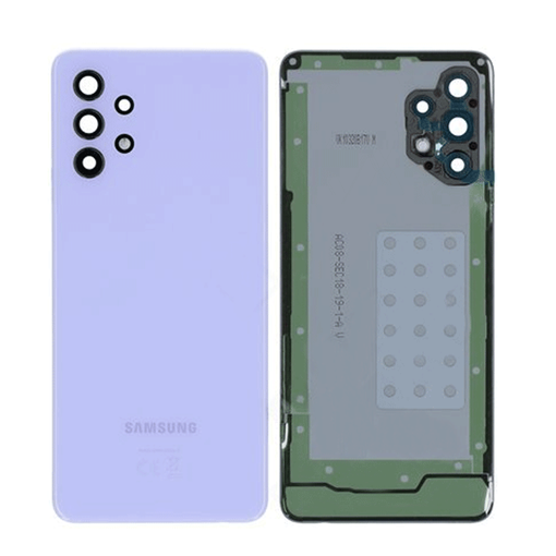 Γνήσιο Πίσω Καπάκι με Τζαμάκι Κάμερας για Samsung Galaxy A32 4G A325 GH82-25545D - Χρώμα: Βιολετί