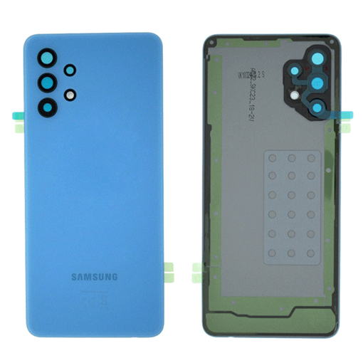 Γνήσιο Πίσω Καπάκι με Τζαμάκι Κάμερας για Samsung Galaxy A32 4G A325 GH82-25545C - Χρώμα: Μπλε