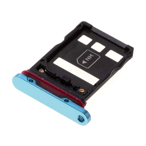 Picture of Original SIM Tray SIM και SD for Huawei P30 Pro 51661MFE - Color: Aurora Blue