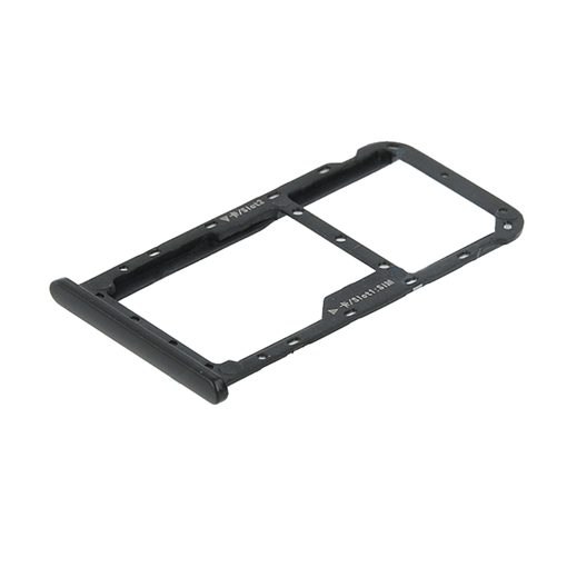 Γνήσια Υποδοχή Κάρτας SIM και SD (SIM Tray) για Huawei Mate 10 Lite 51661GMM -Χρώμα: Μαύρο