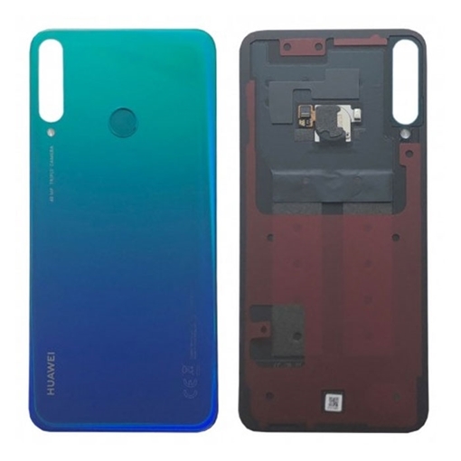 Picture of Original Back Cover with Camera Lens and Finger Print Scanner for Huawei P40 Lite E 02353LJF - Colour: Green