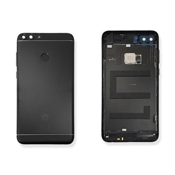 Εικόνα της Γνήσιο Πίσω Καπάκι με Δακτυλικό Αποτύπωμα και Τζαμάκι Κάμερας για Huawei P Smart 02351TEF - Χρώμα: Μαύρο