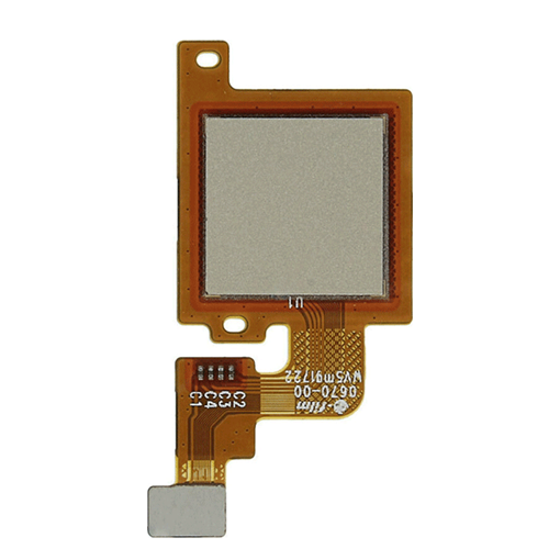 Καλωδιοταινία Δαχτυλικού Αποτυπώματος / Fingerprint Sensor Flex για Xiaomi Mi A1/Mi 5X - Χρώμα: χρυσός