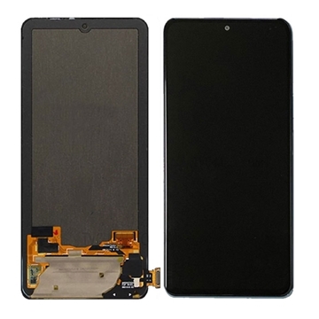 Picture of AMOLED LCD Complete for Xiaomi  Mi 11i / 11x Pro / Poco F3 / BlackShark 4     - Colour: Black