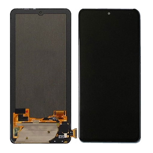 OLED Οθόνη LCD με Μηχανισμό Αφής και Πλαίσιο   για Xiaomi  Mi 11i / 11x Pro / Poco F3 / BlackShark 4   - Χρώμα: Μαύρο
