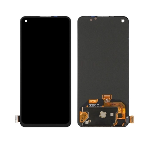 AMOLED Οθόνη LCD με Μηχανισμό Αφής για OnePlus Nord 2 5G - Χρώμα: Μαύρο