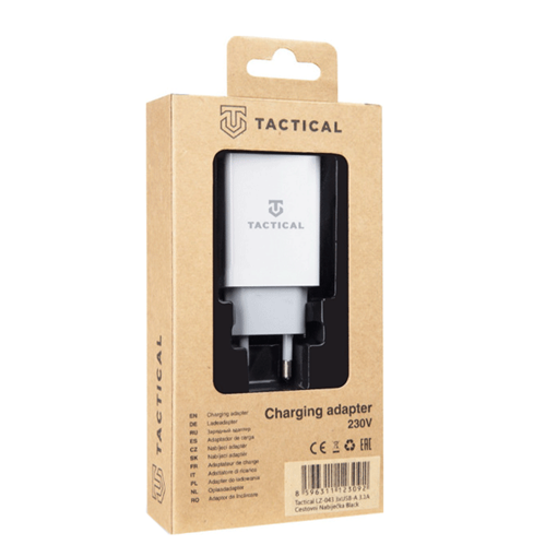 Picture of Tactical LZ-043 Fast Charger 3xUSB-Α ports 3.1A - Color: White