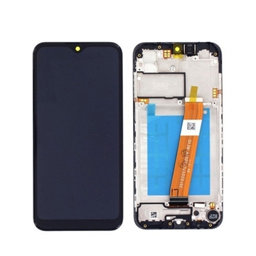 Picture of Original LCD with Touch and Frame for Samsung Galaxy A02s A025F GH81-20118A -Color: Black
