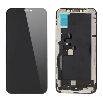 Εικόνα της Refurbished Οθόνη LCD με Μηχανισμό Αφής για iPhone XS - Χρώμα: Μαύρο