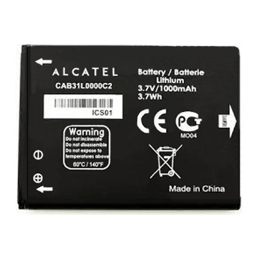 Μπαταρία ALCATEL CAB31L0000C2 για 3040D / 890D (Bulk) - 1000MAH