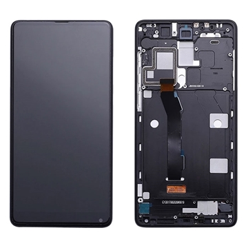 Picture of Display Unit with Frame For Xiaomi Mi Mix 2 8GB 56000100D100 (Service Pack) - Color: Black