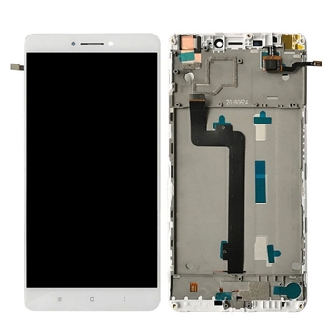 Εικόνα της Γνήσια Οθόνη LCD με Μηχανισμό Αφής και Πλαίσιο για Xiaomi Mi Max 480056300003 (Service Pack) - Χρώμα: Λευκό