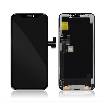 Εικόνα της ZY Incell Οθόνη LCD με Μηχανισμό Αφής για iPhone 11 Pro Max - Χρώμα: Μαύρο