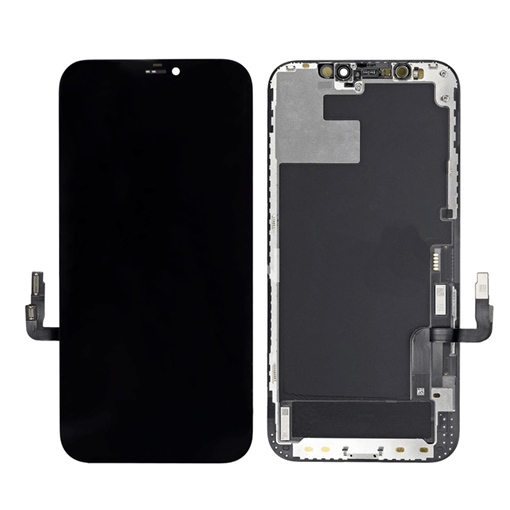 GX Hard OLED Οθόνη LCD με Μηχανισμό Αφής για iPhone 12 / 12 Pro - Χρώμα: Μαύρο