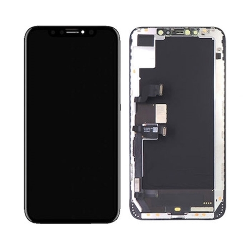 ZY Incell Οθόνη LCD με Μηχανισμό Αφής για iPhone XS Max - Χρώμα: Μαύρο