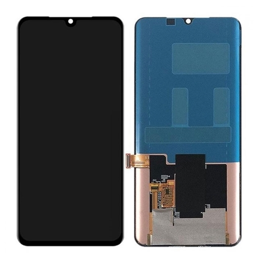 Γνήσια Οθόνη LCD με Μηχανισμό Αφής Χωρίς Πλαίσιο για Xiaomi Mi Note 10 Pro 56100100F4-L2 (Service Pack) - Χρώμα: Tarnish
