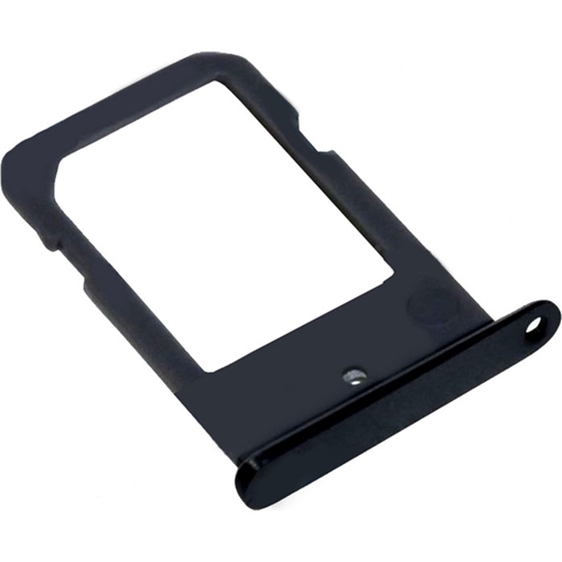 Picture of Original SIM Tray (Single) for Samsung Galaxy S6 Edge G925 (Service Pack) GH98-35872A - Color: Black/Grey