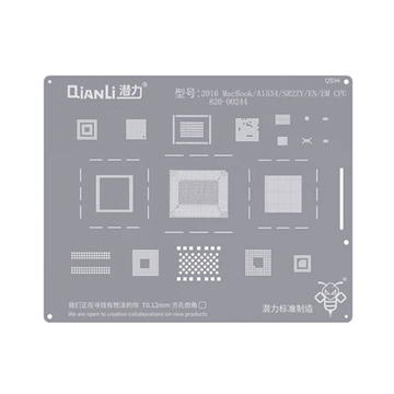 Εικόνα της Qianli QS94 Stencil για MacBook 2016 A1534 / SR2ZY / CPU 820-00244
