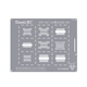 Εικόνα της Qianli QS93 Stencil για Mac SSD / DDR