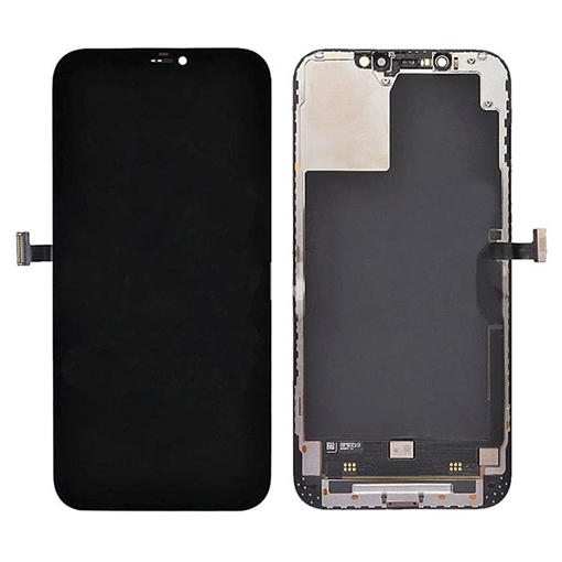 Refurbished Οθόνη LCD με Μηχανισμό Αφής για iPhone 12 Pro Max - Χρώμα: Μαύρο