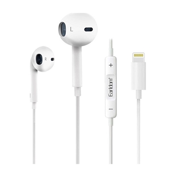 Picture of Earldom ET-E21 Earbuds Handsfree with Lightning Port - Color: White