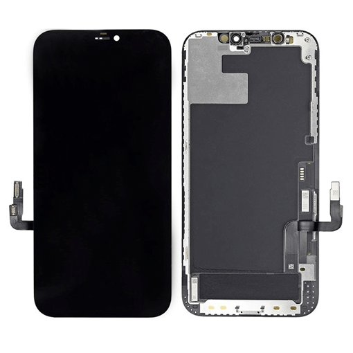 ZY Incell Οθόνη LCD με Μηχανισμό Αφής για iPhone 12/12 Pro - Χρώμα: Μαύρο