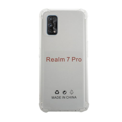Picture of Siliocone Case for Anti Shock 1.5mm for Realme 7 Pro - Color: Clear