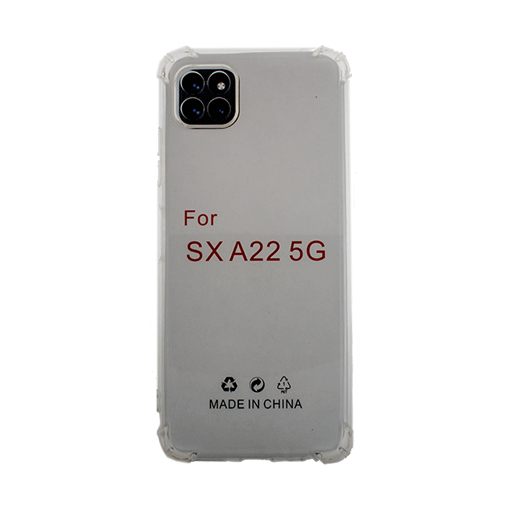 Θήκη Πλάτης Σιλικόνης Anti Shock 1.5mm για Samsung Galaxy A22 5G A226F - Χρώμα: Διαφανές