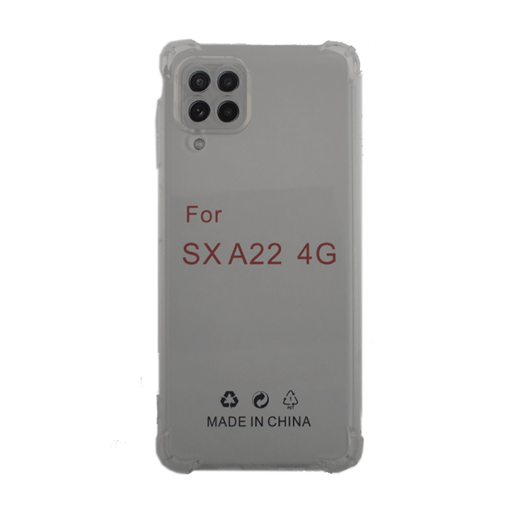 Θήκη Πλάτης Σιλικόνης Anti Shock 1.5mm για Samsung Galaxy A22 4G A225F - Χρώμα: Διαφανές