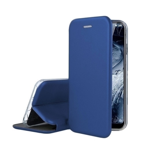 Θήκη Βιβλίο Smart Magnet Elegance Book για Samsung A025F Galaxy A02s - Χρώμα: Σκουρο Μπλε