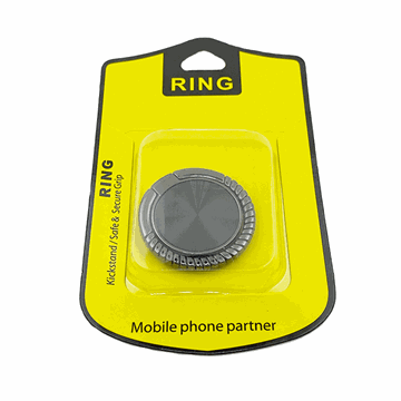 Εικόνα της Λαβή δαχτυλίδι κινητών συσκευών Finger Holder Χρώμα: Μαύρο