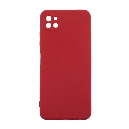 Θήκη Πλάτης Σιλικόνης Soft Back Cover για Samsung A22 5G A226B - Χρώμα: Κόκκινο