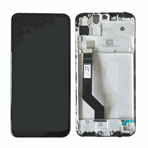 Γνήσια Οθόνη LCD με Μηχανισμό Αφής και Πλαίσιο για Xiaomi Mi 8 Pro 5601100040B6 (Service Pack) - Χρώμα: Μαύρο