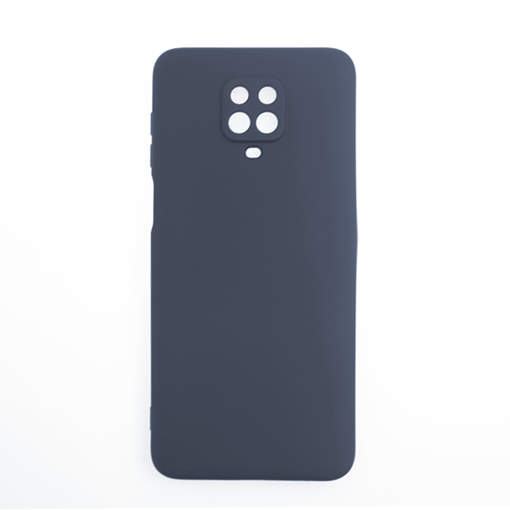 Picture of Silicone Case Soft Back Cover for Xiaomi Redmi Note 9 Pro  -Color: Dark Blue