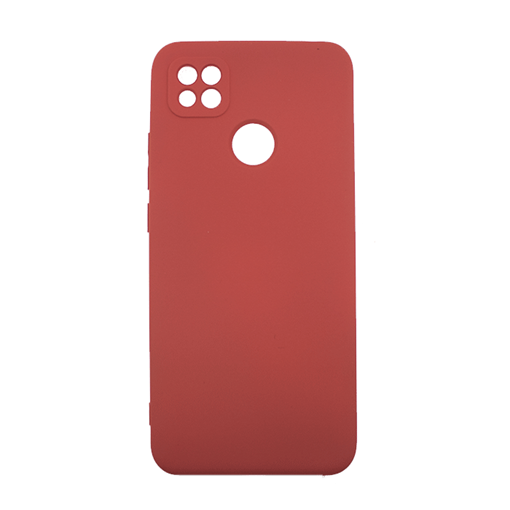 Θήκη Πλάτης Σιλικόνης Soft Back Cover για Xiaomi Redmi 9C  - Χρώμα: Κόκκινο