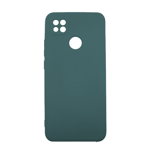 Picture of Silicone Case Soft Back Cover for Xiaomi Redmi 9C - Color: Green