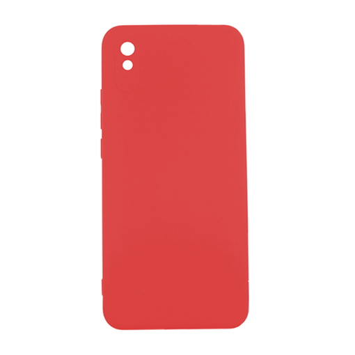 Picture of Silicone Case Soft Back Cover for Xiaomi Redmi 9AT - Color: Red