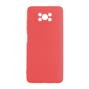 Picture of Silicone Case for Soft Back Cover for Xiaomi X3 POCO  - Color: Red