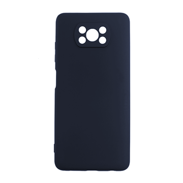 Picture of Silicone Case Soft Back Cover for Xiaomi X3 POCO  - Color: Dark Blue