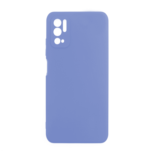 Picture of Silicone Case Soft Back Cover for Xiaomi POCO M3 Pro 5G  - Color: Light Blue
