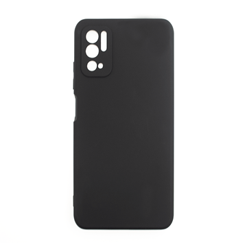 Picture of Silicone Case Soft Back Cover for Xiaomi POCO M3 Pro 5G - Color: Black